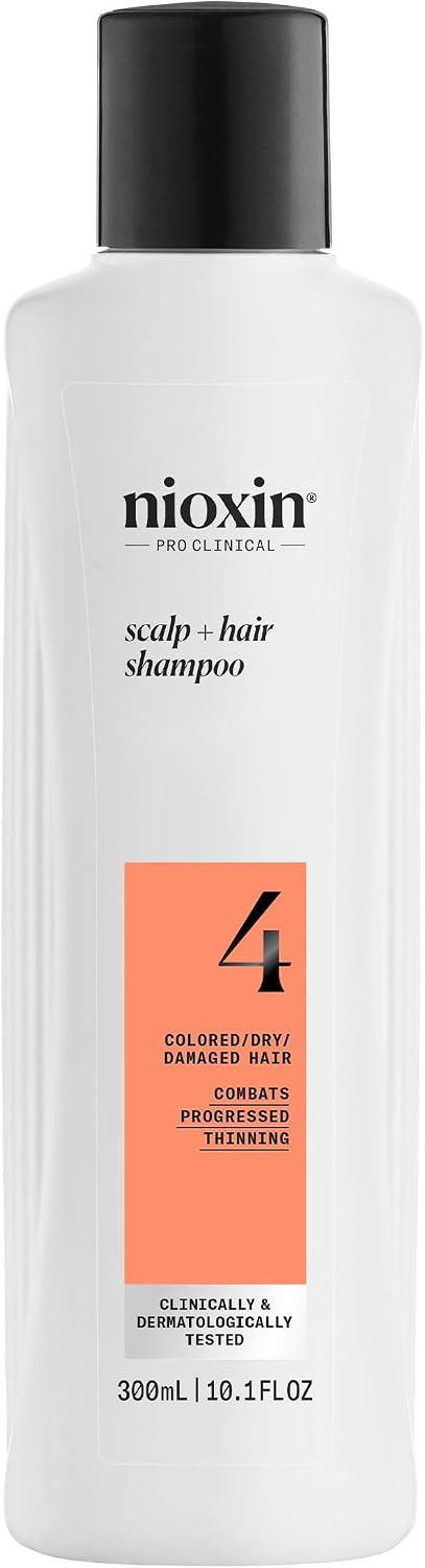 NIOXIN System 4 | Scalp Care | Thickening Shampoo | Colored Damaged Hair