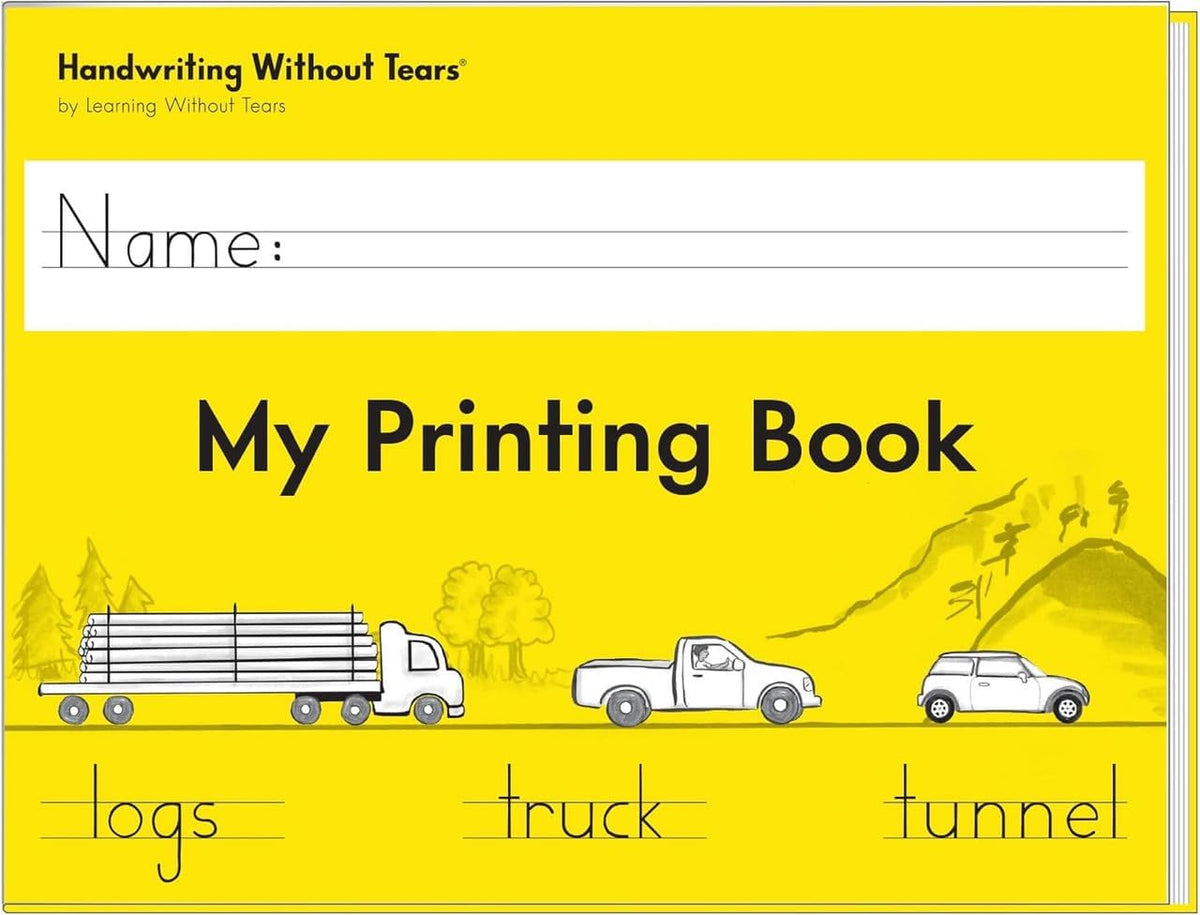 Learning Without Tears My Printing Book Workbook, 1st Grade+, Age 6+
