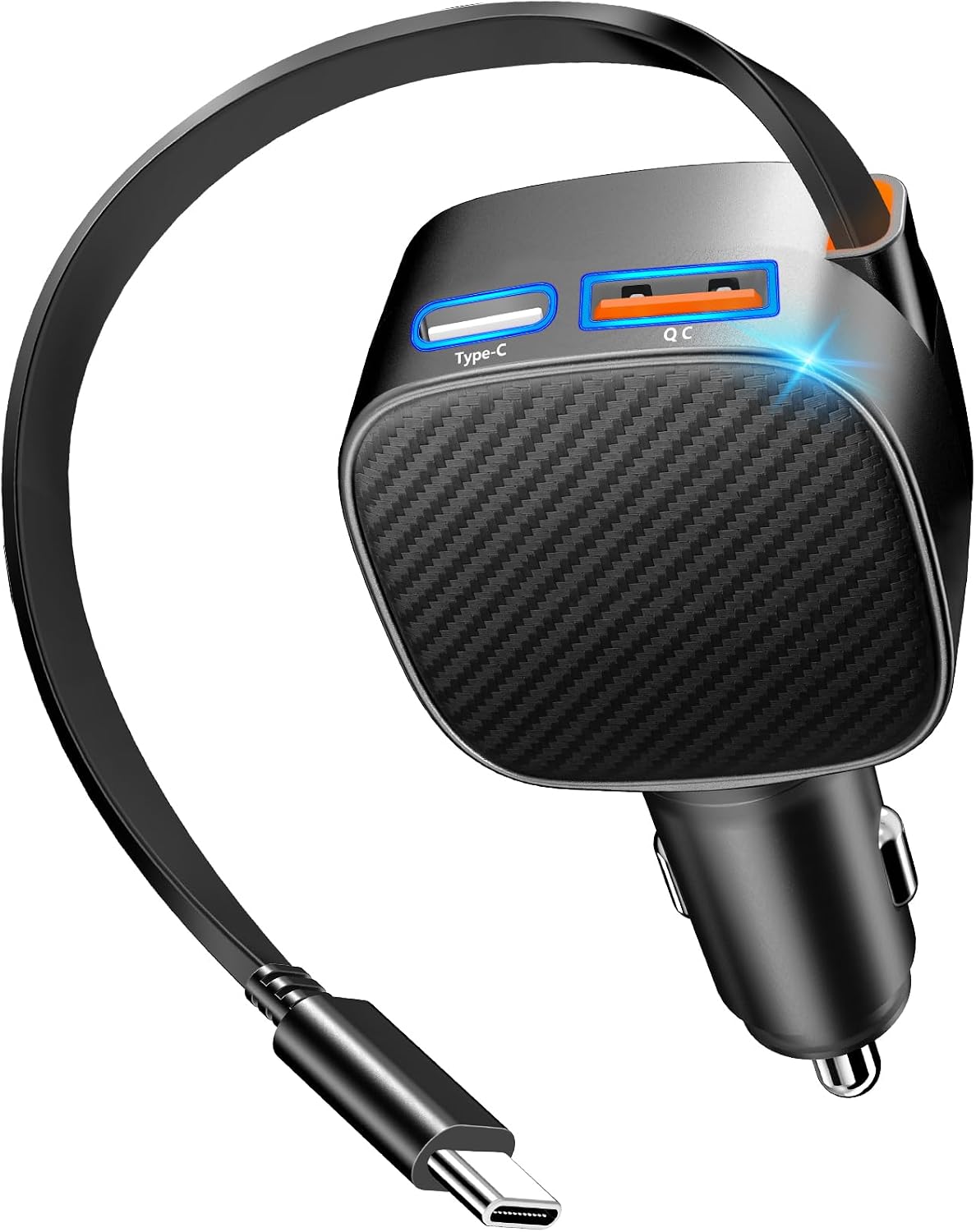 Apple MFi Certified iPhone 17 Car Charger Fast Charging + 6FT Type C Cable