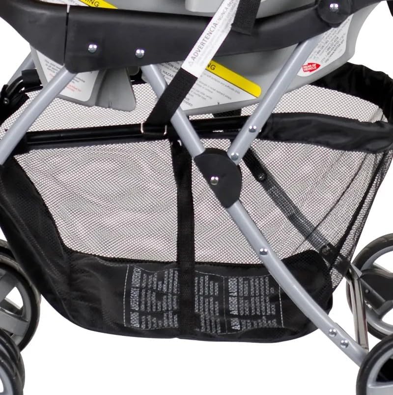 Baby Trend Snap N Go EX Foldable Universal Infant Car Seat Carrier, Black