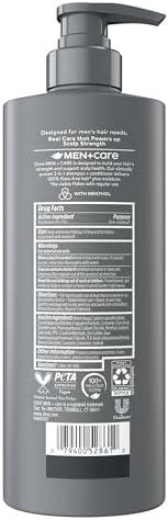 Dove Men Dandruff Defense 2-in-1 Shampoo & Conditioner for Flakes 18oz