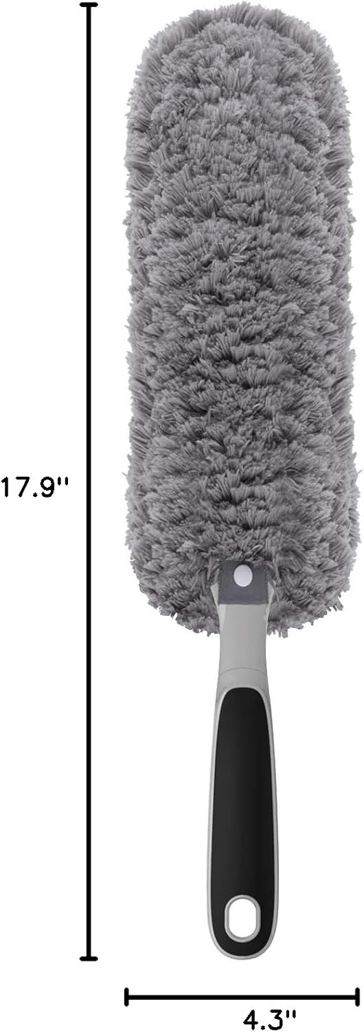 MR.SIGA Lint Free Microfiber Duster, Washable Duster for Household Cleaning