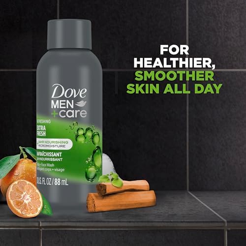 DOVE MEN Refreshing Extra Fresh Body Wash for Men 3 oz