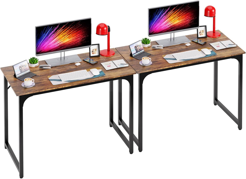 PayLessHere | 32 Inch Computer Desk | Brown | Sturdy Office Desk