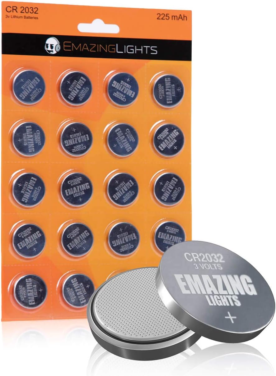 CR2450 3V Lithium Coin Cell Button Battery - Long Lasting Power (20 Pack)