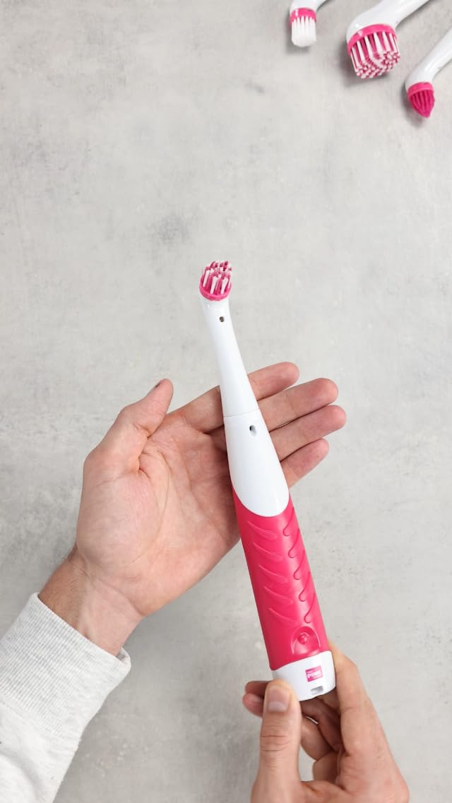 The Pink Stuff Miracle Scrubber Kit, Electric Cleaning Tool Set