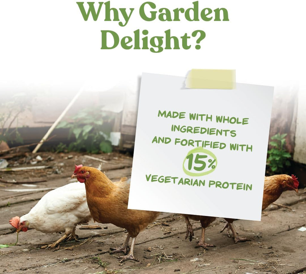 Manna Pro Garden Delight Chicken Treat with Vegetables & Herbs, 2.25 lb