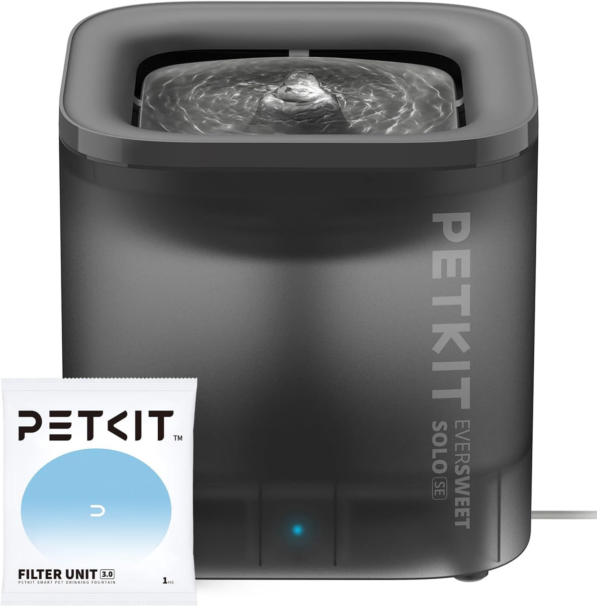 PETKIT Eversweet Solo SE Cat Water Fountain 65oz/1.85L Wireless Pump