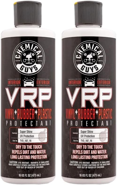 Chemical Guys, VRP Vinyl, Rubber & Plastic Dressing, Dry to Touch, 16 oz