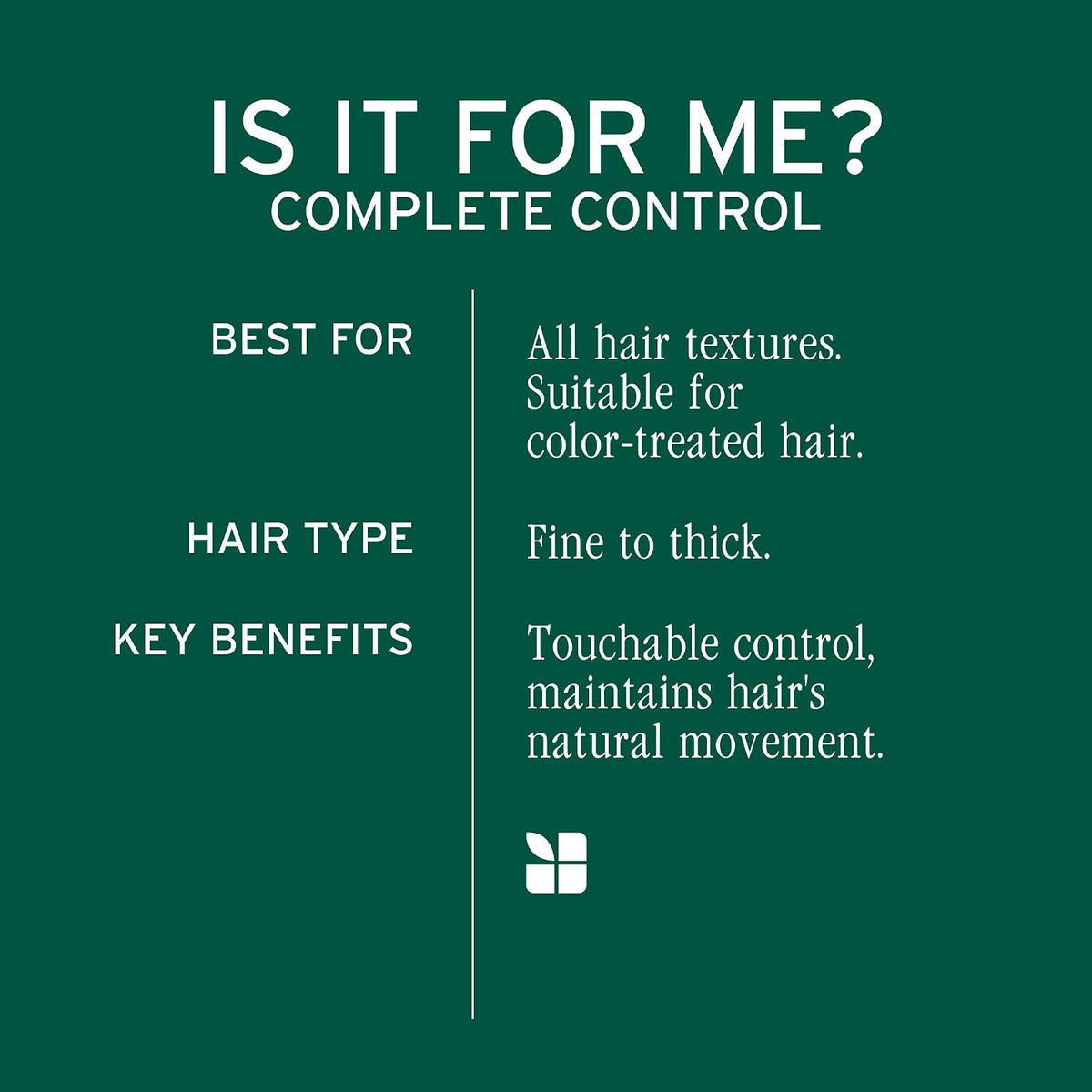 Biolage Complete Control Hairspray – Medium Hold, 10 fl oz