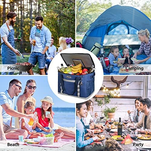 Maelstrom Soft Cooler Bag, 35/55/75 Can Beach Cooler with Flip-top Access