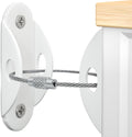 Furniture Anchors 10 Pack, Anti-Tip Furniture Straps for Baby Proofing