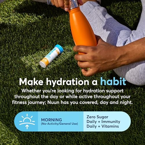 Nuun Vitamins Electrolyte Tablets Mixed Fruit, GF & Vegan, 4 Pack