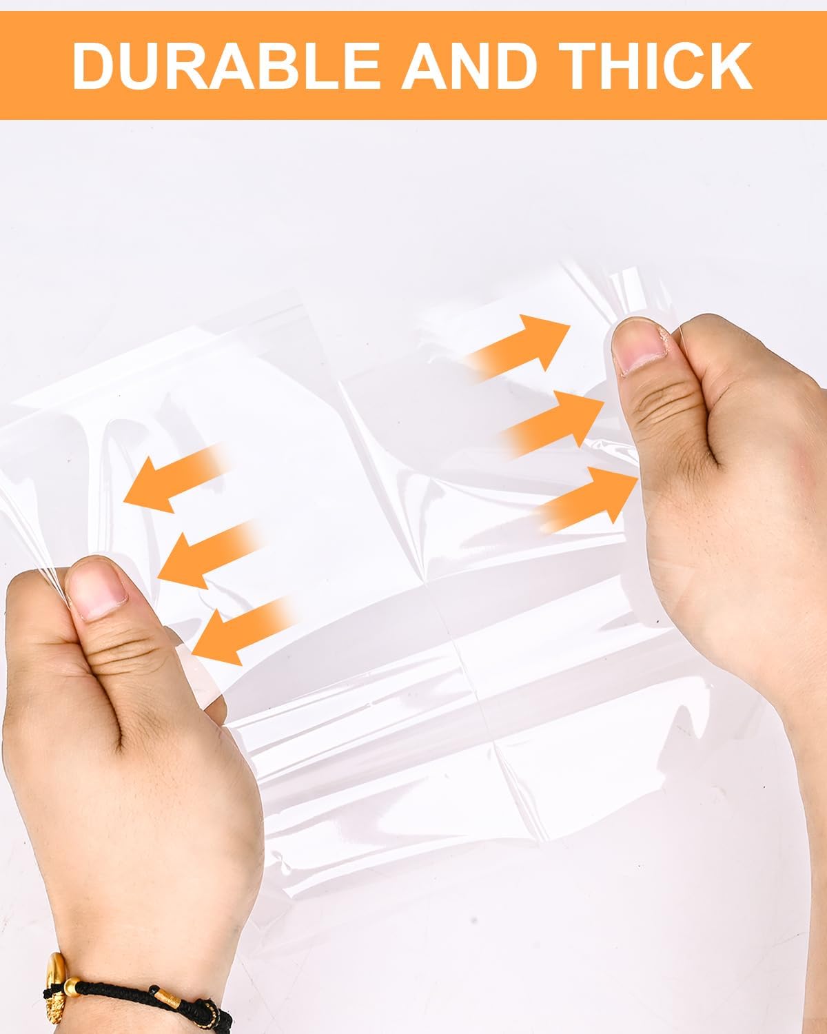 300 Pcs Self Adhesive Cookie Bags, 4x6in Sealing Cellophane Bags