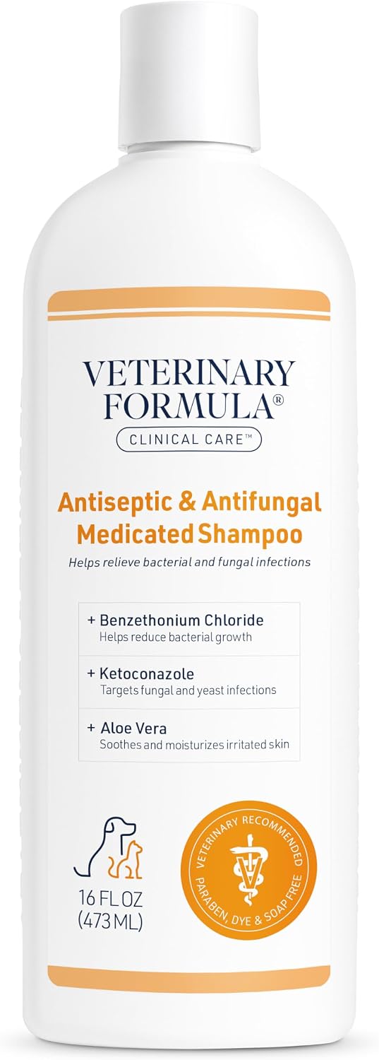 Veterinary Formula Clinical Care Antiseptic & Antifungal Spray, 8 fl oz | Helps Soothe Red, Scaly & Greasy Skin