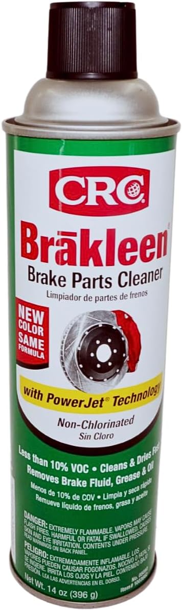 CRC Brakleen 05050 Brake Parts Cleaner - 50 State Formula with PowerJet Technology