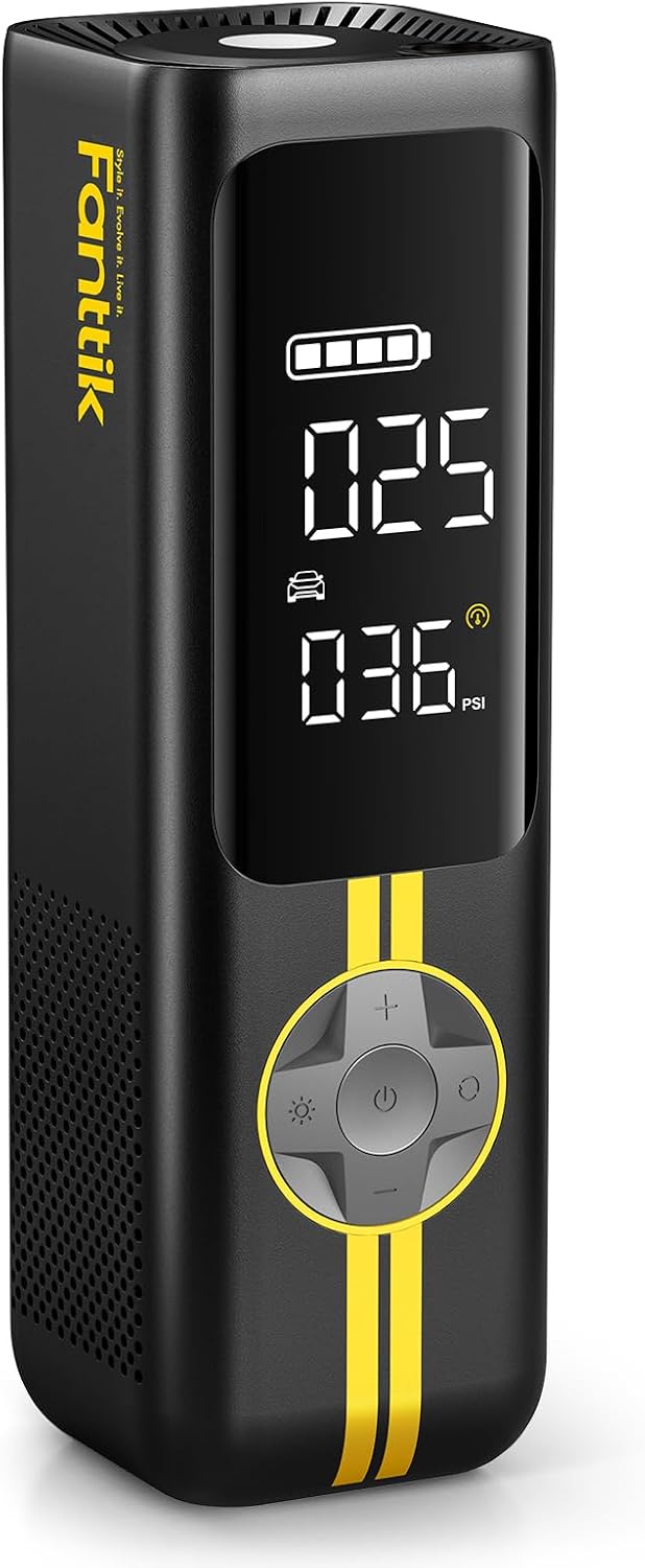 Fanttik X8 APEX Tire Inflator Portable Air Compressor, 1 Min Fast Inflation