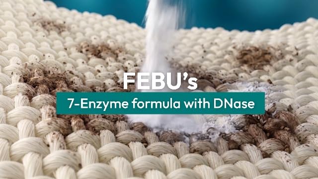 FEBU Enzyme Oxygen Laundry Booster, Fragrance Free, 2 lbs