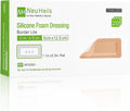 NeuHeils Silicone Foam Dressing Border Lite 2"x2", Pad 1"x1", 20 Pack