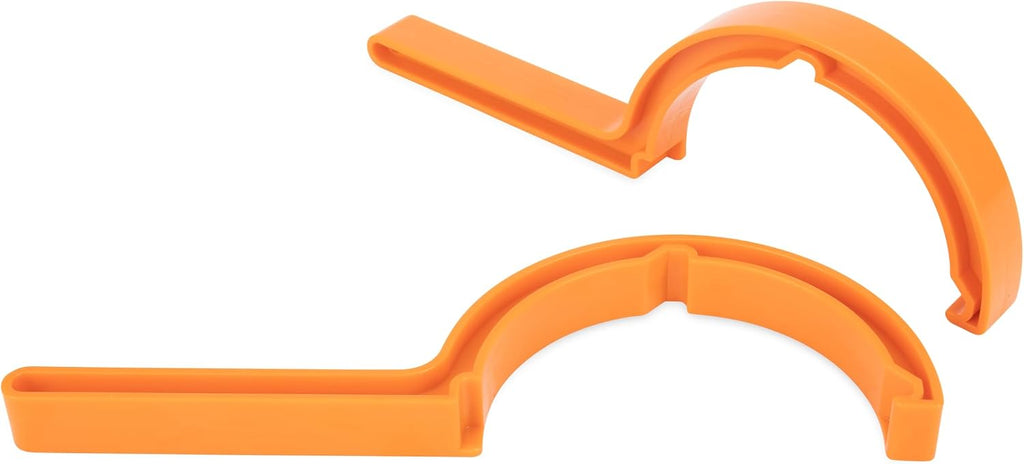 Camco RhinoFLEX RV Sewer Hose Wrenches, 2-Pack, Orange