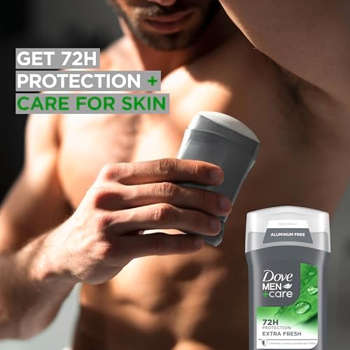 DOVE MEN Deodorant Stick for Men Extra Fresh 3 oz 4 Count