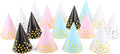 CANREVEL 24 PCS Pre-Assembled Party Hats for Adults and Kids