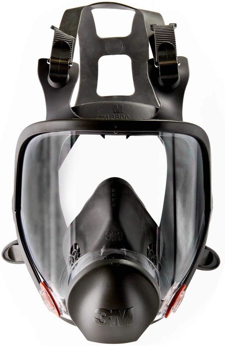 3M Full Facepiece Reusable Respirator 6800, NIOSH, Medium