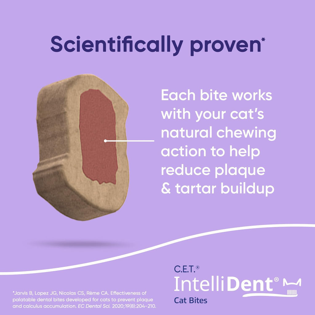 Virbac C.E.T. Intellident Cat Bites for Dental Care