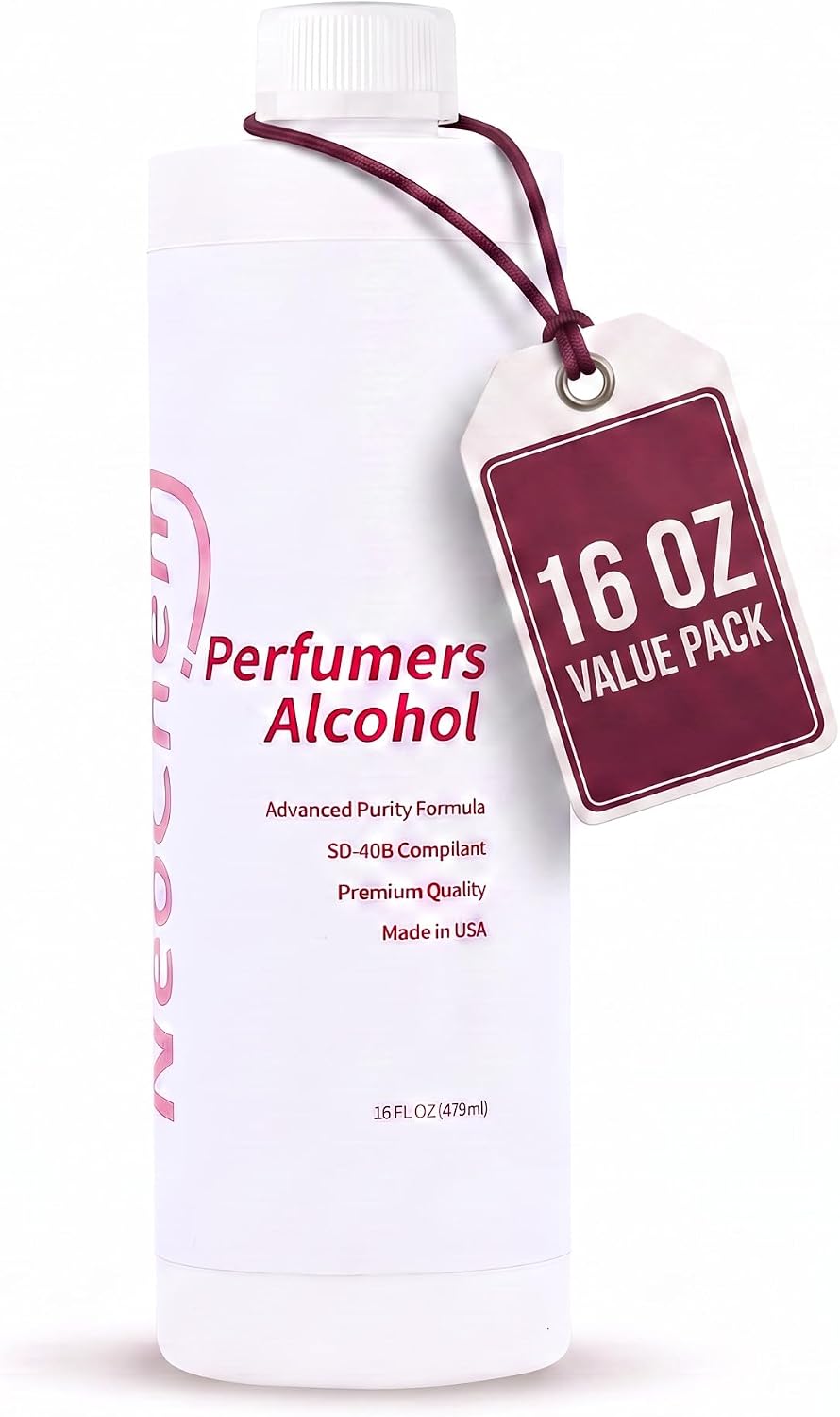Perfumers Alcohol SD 40B Denatured Ethanol for DIY Perfume Base 16oz