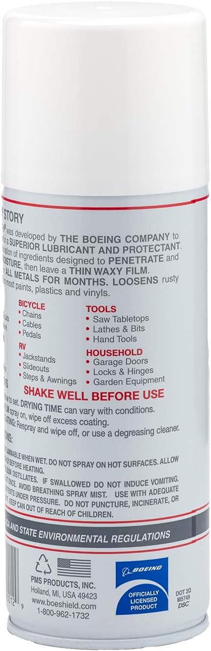 BOESHIELD T-9 Rust & Corrosion Protection/Inhibitor and Waterproof Lubrication, 12 oz.