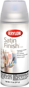 Krylon Workable Fixative Spray, Clear, Gloss, Solvent, 11 oz K01306-1 Each