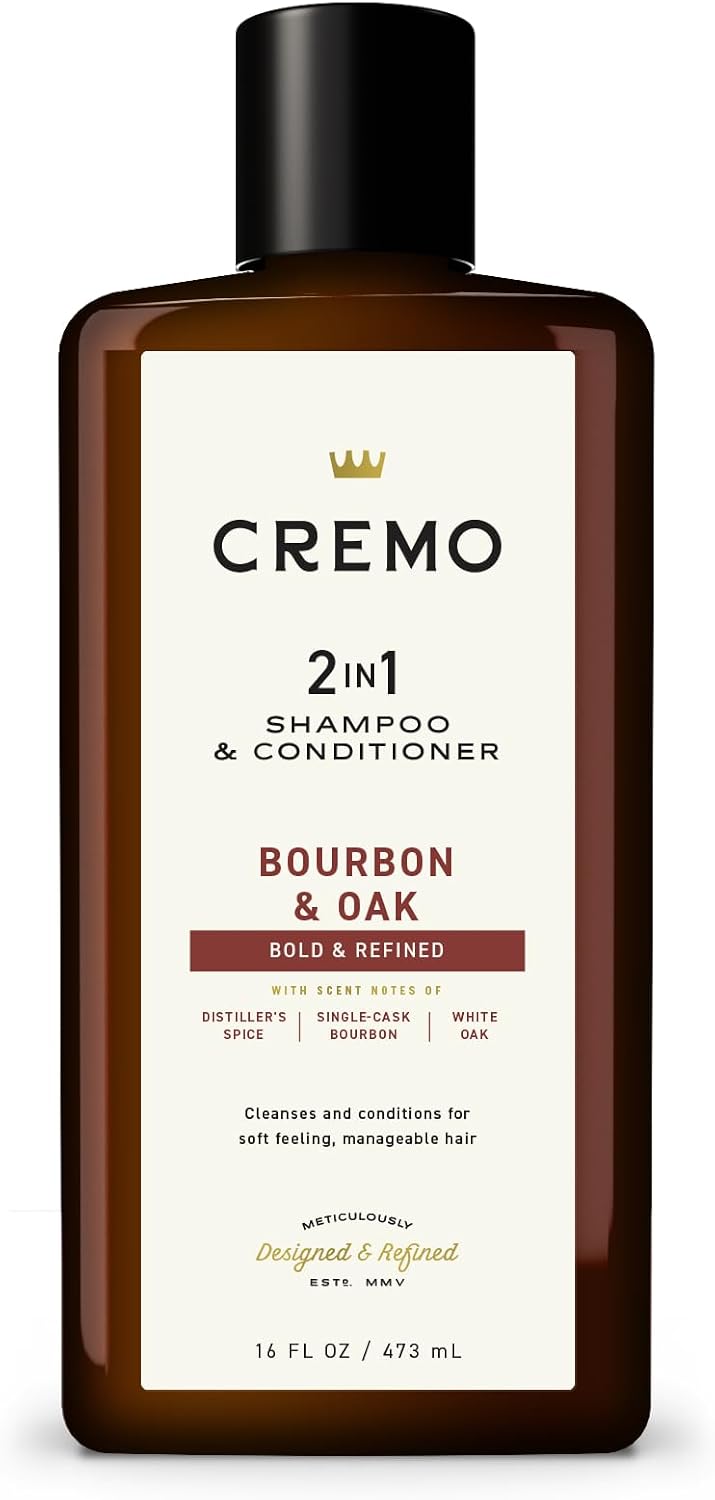Cremo Thickening Shampoo for Men, Juniper & Eucalyptus, 16 Fl Oz