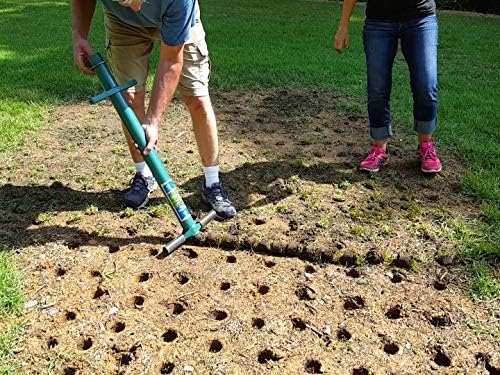 ProPlugger 5-IN-1 Lawn Tool and Garden Tool, Bulb Planter, Weeder, Sod Plugger, Annual Planter, Soil Test