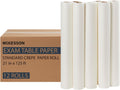 McKesson Medical Exam Table Paper Rolls, Crepe, 21 in x 125 ft, 12 Rolls