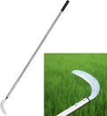 YEELOR Weeding Sickle, 51-Inch Adjustable Long Handle