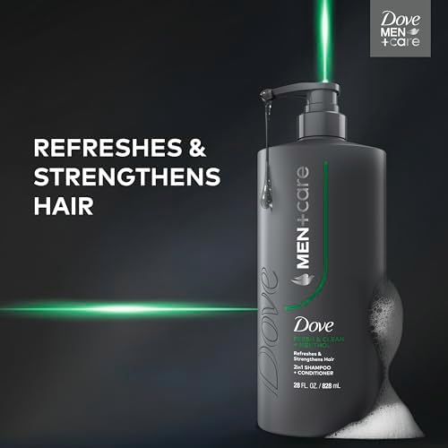Dove Men Fresh & Clean 2-in-1 Shampoo & Conditioner with Menthol 28oz