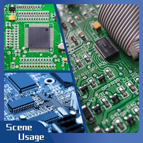 Desoldering Wick and Soldering Flux Paste for Electronics Repair, No Clean Flux(10CC), Solder Removal Kit