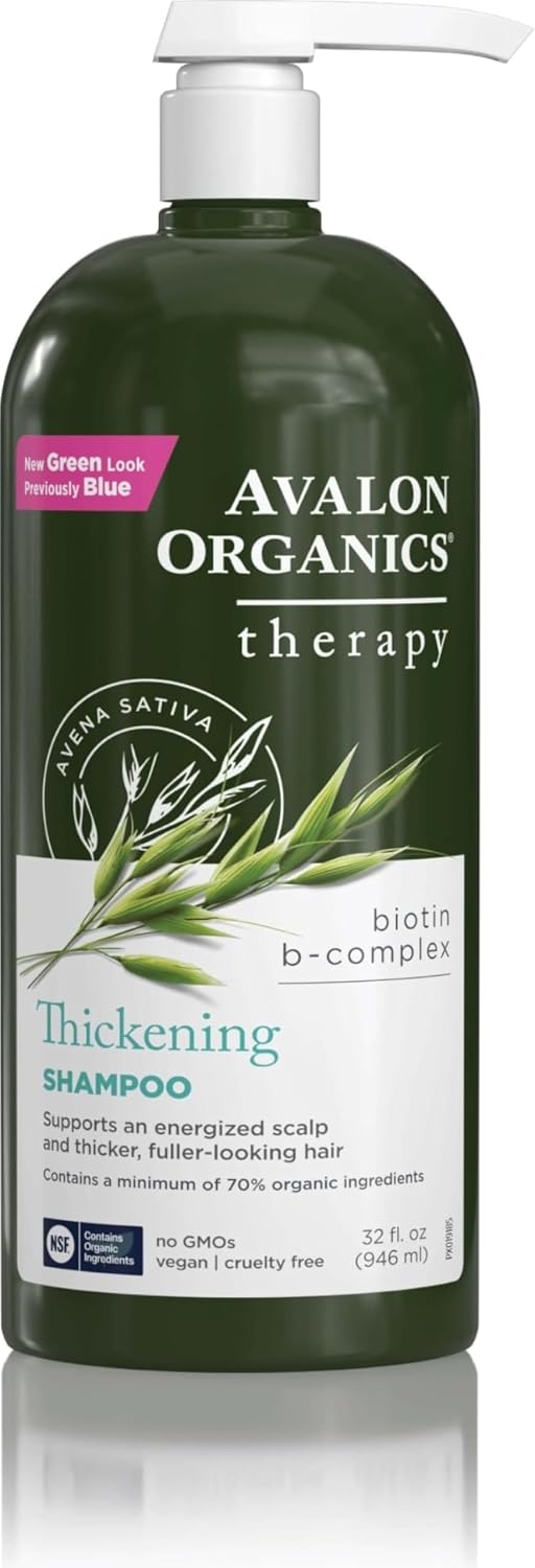 Avalon Organics Therapy Biotin B-Complex Thickening Shampoo, 32 oz