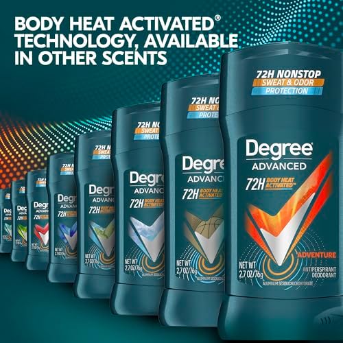 Degree Men Advanced Protection Antiperspirant, Adventure, 2.7 oz, 2-Pack