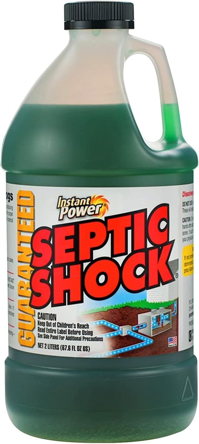 Instant Power Septic Shock & Drain Field Treatment, 2L