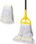 Commercial Mop with 3 Large Replacement Heads,Heavy Duty Industrial Mops