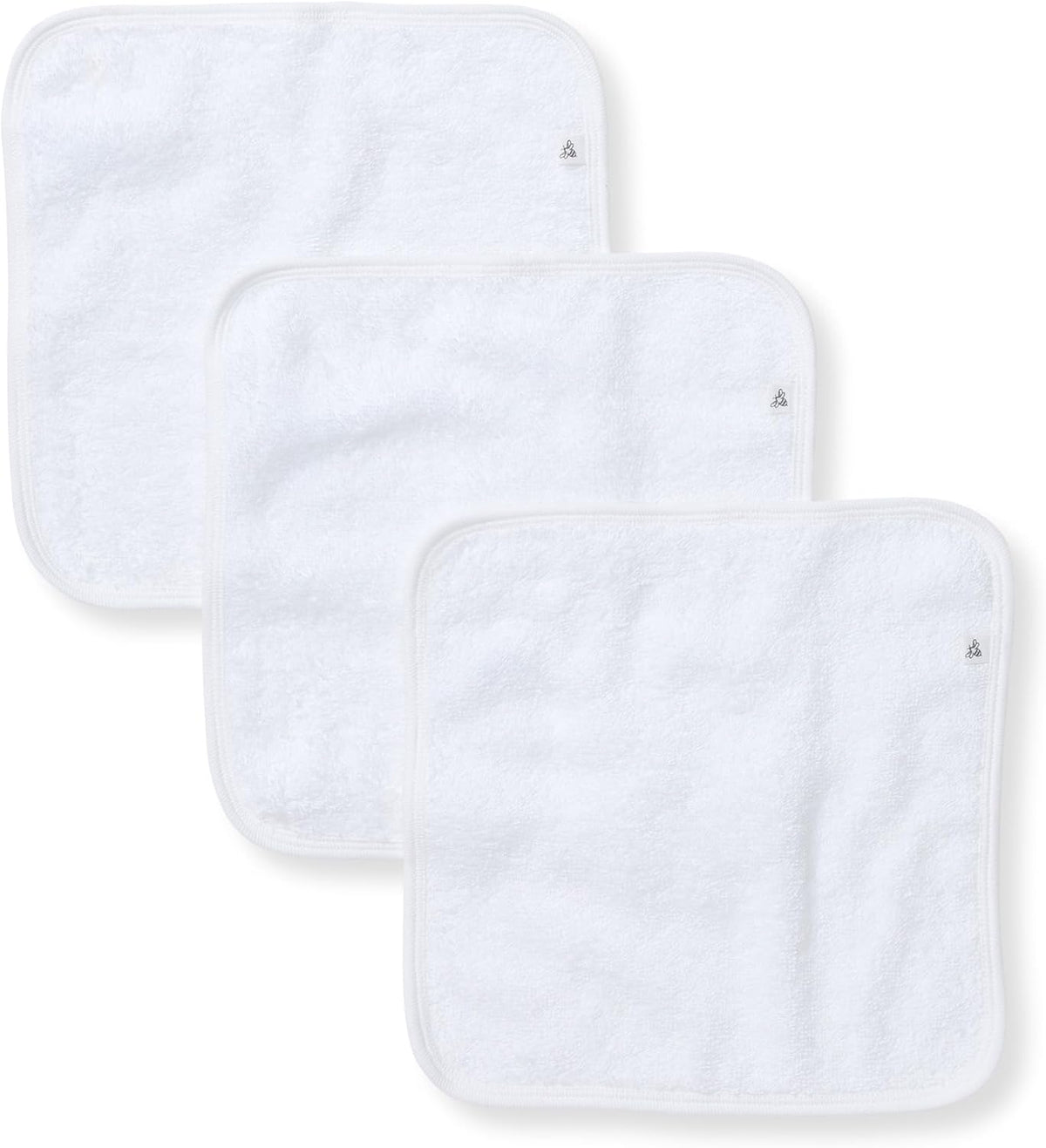 Burt's Bees Baby Infant Washcloths, 100% Organic Cotton 9x9 in, 3-Pack