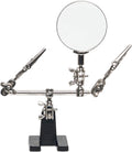 AORAEM Helping Hands Magnifier with Dual Adjustable Alligator Clips