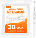 TENKAIWICK Vaginal Suppository Applicator 30Pk, Individually Wrapped, Soft Tip