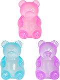 2pc Stress Gummy Bear Squishy Stress Balls for Adults Kids Fidget Toy
