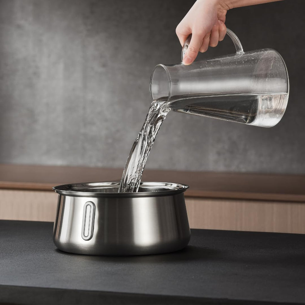 The KittySpout Stainless Steel Wireless Cat Water Fountain, 4L/108oz