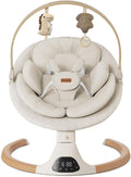 Monamii Baby Swings for Infants, Bluetooth Infant Swing with Music Speaker