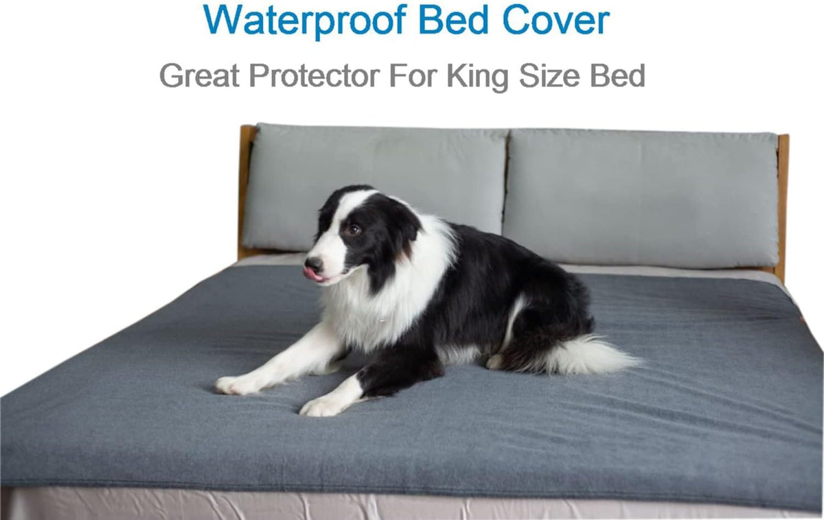 Peepeego Non-Slip Dog Pad 72"x72", Washable Pee Pad Waterproof for Training, Whelping
