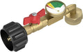 Propane Refill Adapter for 1 lb. Tanks, with Valve and Gauge