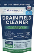 Dr. Pooper Septic Drain Field Cleaner Tablets – 20 Count, 10 Month Supply